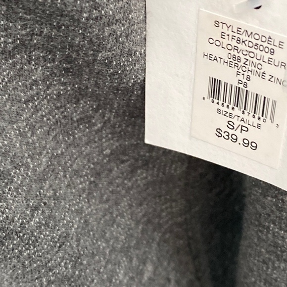 NWT Core Life Grey Long Sleeve Tunic Dress - Picture 3 of 5